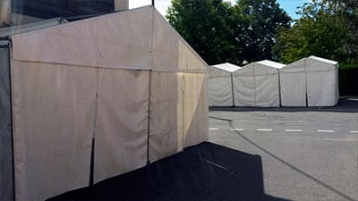 montage location pont de danse, podium