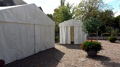 montage location halles, fêtes, halles de fête, tente